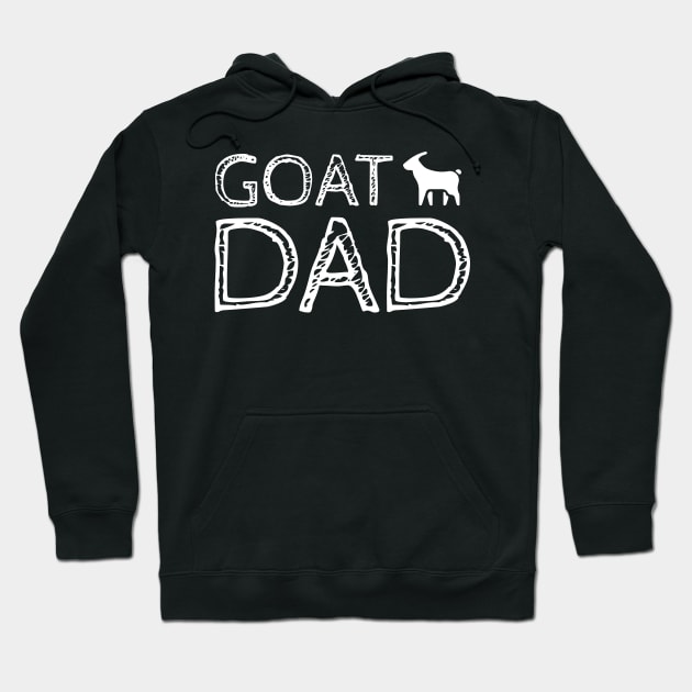 goat dad shirt Hoodie by BG.basic